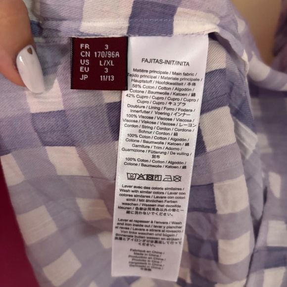 Pretty checkered summer dress Comptoir des cotonniers - Picture 6 of 6